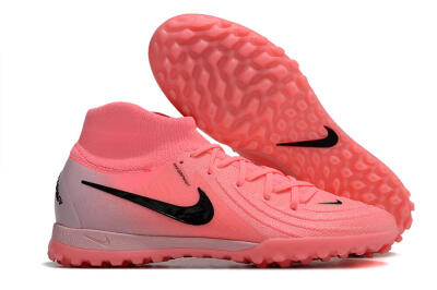 Nike Phantom Luna 2 Elite TF Artificial Turf Soccer Shoes - Pink/Black/White