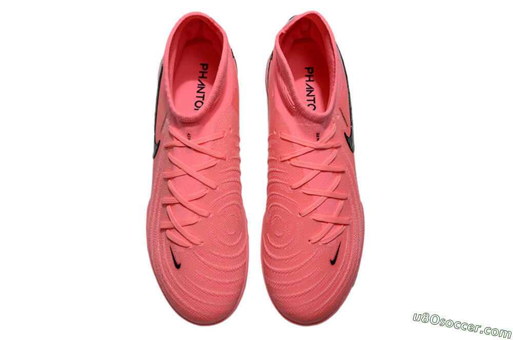 Nike Phantom Luna 2 Elite TF Artificial Turf Soccer Shoes - Pink/Black/White 4