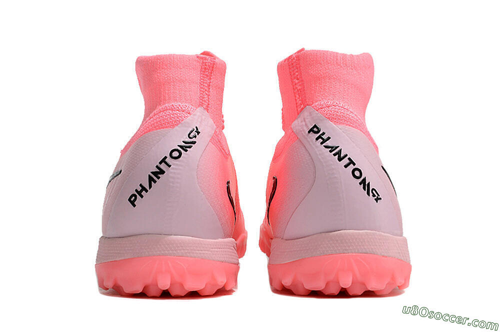 Nike Phantom Luna 2 Elite TF Artificial Turf Soccer Shoes - Pink/Black/White 5