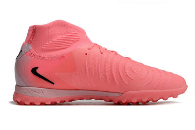 Nike Phantom Luna 2 Elite TF Artificial Turf Soccer Shoes - Pink/Black/White