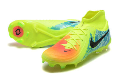 Nike Phantom Luna Elite NU FG Firm Ground Soccer Cleats - Yellow/Orange/Black