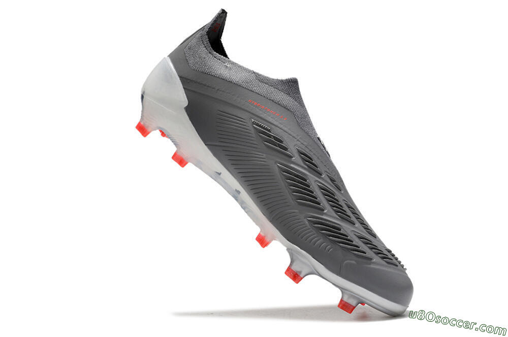 Adidas Predator Accuracy+ FG Firm Ground Soccer Cleats - Brown/Silver/Red 4