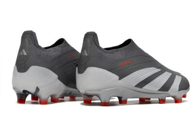 Adidas Predator Accuracy+ FG Firm Ground Soccer Cleats - Brown/Silver/Red