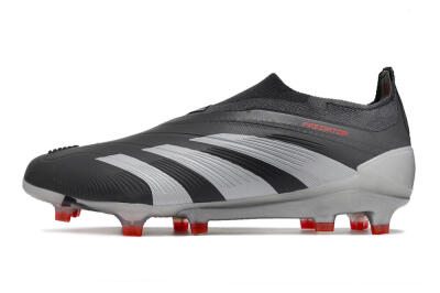 Adidas Predator Accuracy+ FG Firm Ground Soccer Cleats - Brown/Silver/Red