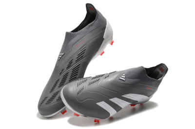 Adidas Predator Accuracy+ FG Firm Ground Soccer Cleats - Brown/Silver/Red