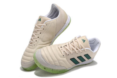 Adidas Top Sala FG Indoor & Futsal Soccer Shoes - Grey/Green