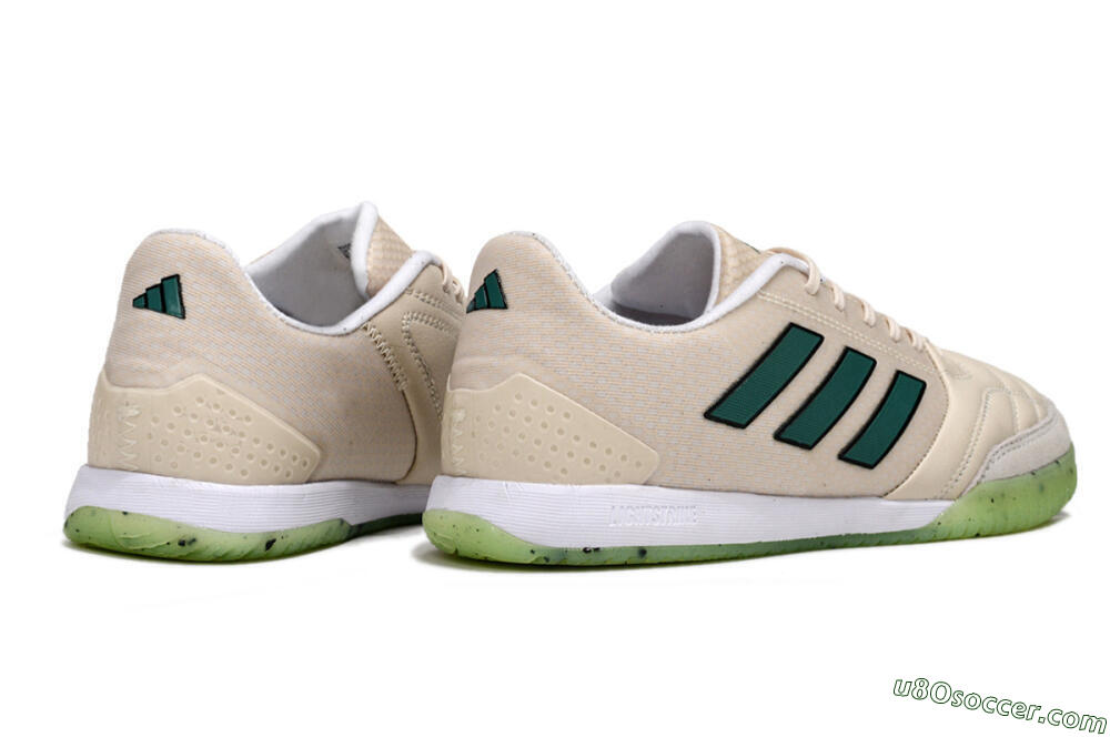 Adidas Top Sala FG Indoor & Futsal Soccer Shoes - Grey/Green 6