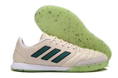 Adidas Top Sala FG Indoor & Futsal Soccer Shoes - Grey/Green