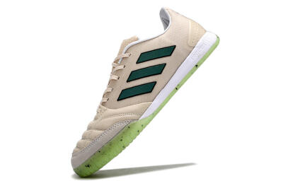 Adidas Top Sala FG Indoor & Futsal Soccer Shoes - Grey/Green