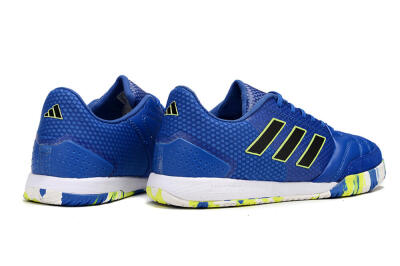 Adidas Top Sala FG Indoor & Futsal Soccer Shoes - Blue/Black/Yellow