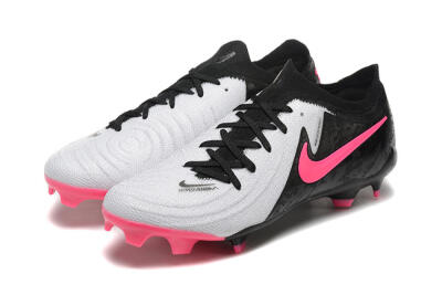 Nike Phantom Luna Elite NU FG Firm Ground Soccer Cleats - White/Black/Pink