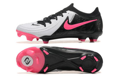 Nike Phantom Luna Elite NU FG Firm Ground Soccer Cleats - White/Black/Pink