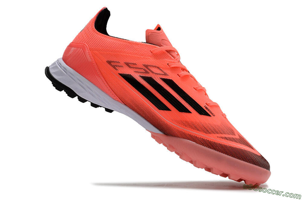 Adidas F50 Adizero TF Artificial Turf Soccer Shoes - Red/Black/White 4