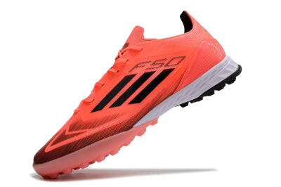 Adidas F50 Adizero TF Artificial Turf Soccer Shoes - Red/Black/White