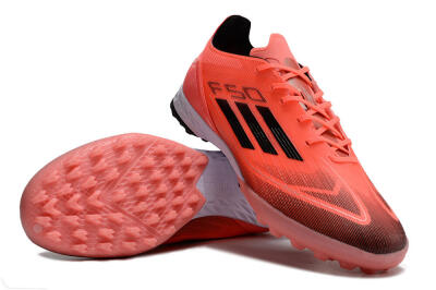 Adidas F50 Adizero TF Artificial Turf Soccer Shoes - Red/Black/White