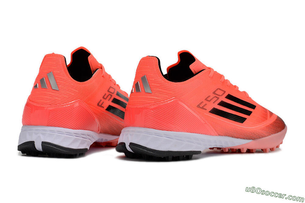 Adidas F50 Adizero TF Artificial Turf Soccer Shoes - Red/Black/White 6