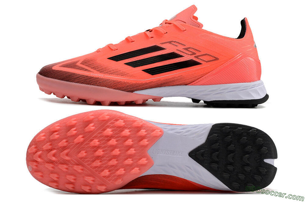 Adidas F50 Adizero TF Artificial Turf Soccer Shoes - Red/Black/White 0