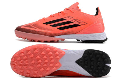 Adidas F50 Adizero TF Artificial Turf Soccer Shoes - Red/Black/White