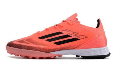 Adidas F50 Adizero TF Artificial Turf Soccer Shoes - Red/Black/White