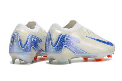 Nike Air Zoom Mercurial Vapor 16 Elite FG Firm Ground Soccer Cleats - Beige/Blue/Orange