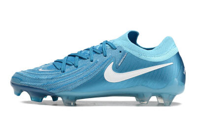 Nike Phantom Luna Elite NU FG Firm Ground Soccer Cleats - Light Blue/White