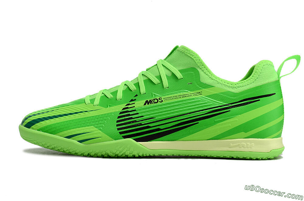 Nike Air Zoom Mercurial Vapor 15 Pro IC Indoor & Futsal Soccer Shoes - Green/Black/Yellow 2