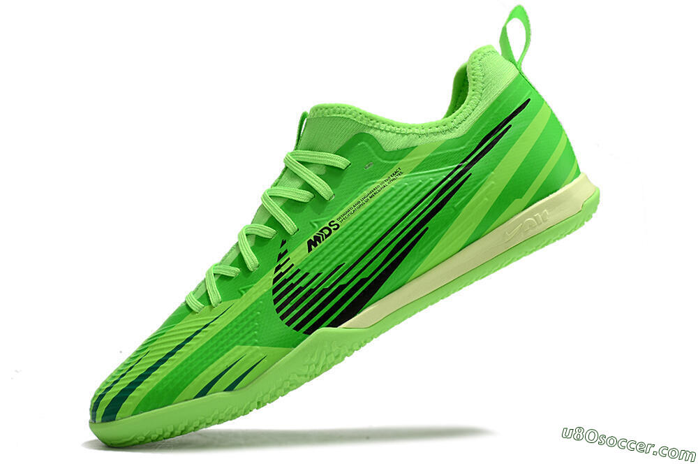 Nike Air Zoom Mercurial Vapor 15 Pro IC Indoor & Futsal Soccer Shoes - Green/Black/Yellow 5