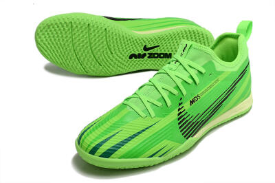 Nike Air Zoom Mercurial Vapor 15 Pro IC Indoor & Futsal Soccer Shoes - Green/Black/Yellow