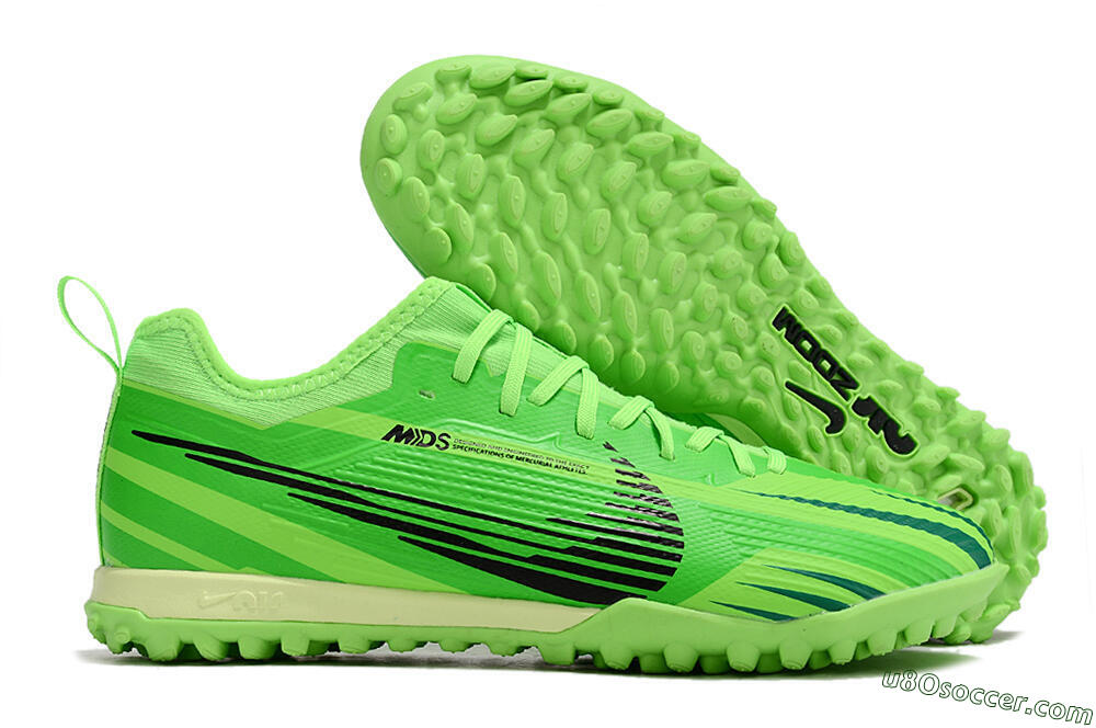 Nike Air Zoom Mercurial Vapor 15 Pro TF Artificial Turf Soccer Shoes - Green/Black/Yellow 1