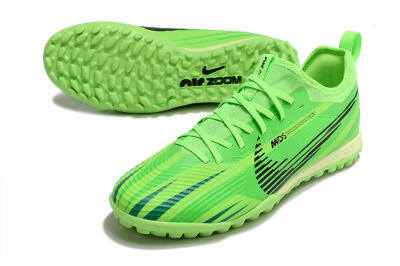 Nike Air Zoom Mercurial Vapor 15 Pro TF Artificial Turf Soccer Shoes - Green/Black/Yellow