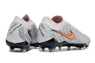 Nike Phantom Luna Elite FG Firm Ground Soccer Cleats - Grey/Orange/Black