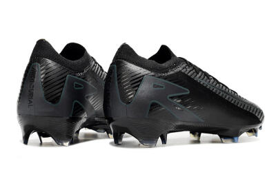 Nike Air Zoom Mercurial Vapor 16 Elite FG Firm Ground Soccer Cleats - Black/Black/Blue