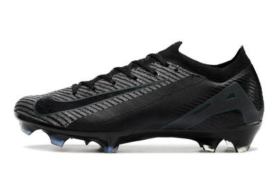 Nike Air Zoom Mercurial Vapor 16 Elite FG Firm Ground Soccer Cleats - Black/Black/Blue