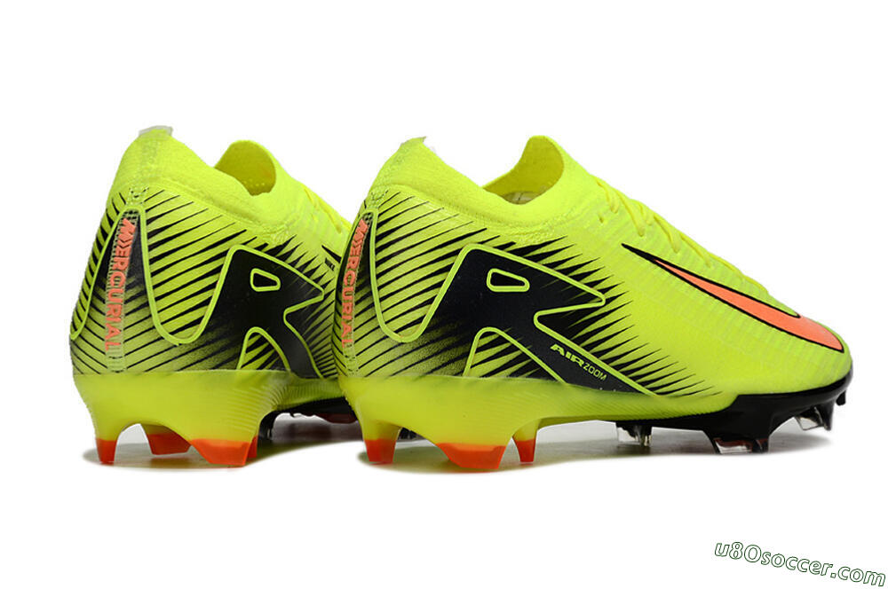 Nike Air Zoom Mercurial Vapor 16 Elite FG Firm Ground Soccer Cleats - Yellow/Orange/Black 6