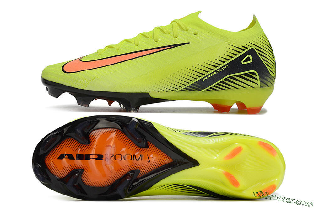 Nike Air Zoom Mercurial Vapor 16 Elite FG Firm Ground Soccer Cleats - Yellow/Orange/Black 0