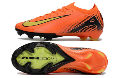 Nike Air Zoom Mercurial Vapor 16 Elite FG Firm Ground Soccer Cleats - Orange/Yellow/Black