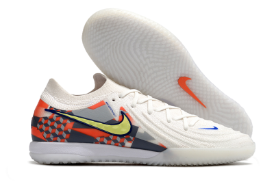 Nike Phantom GX 2 Elite IC Indoor & Futsal Soccer Shoes - White/Yellow/Blue/Orange