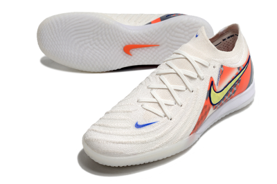 Nike Phantom GX 2 Elite IC Indoor & Futsal Soccer Shoes - White/Yellow/Blue/Orange