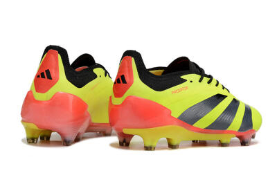 Adidas Predator Elite FG Firm Ground Soccer Cleats - Yellow/Black/Orange