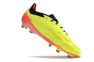 Adidas Predator Elite FG Firm Ground Soccer Cleats - Yellow/Black/Orange