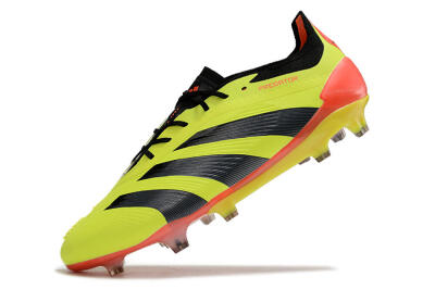 Adidas Predator Elite FG Firm Ground Soccer Cleats - Yellow/Black/Orange