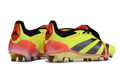 Adidas Predator Elite Foldover Tongue FG Firm Ground Soccer Cleats - Yellow/Black/Orange