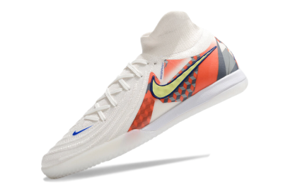 Nike Phantom Luna Elite NU IC Indoor & Futsal Soccer Shoes - White/Yellow/Blue/Orange