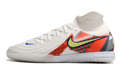 Nike Phantom Luna Elite NU IC Indoor & Futsal Soccer Shoes - White/Yellow/Blue/Orange