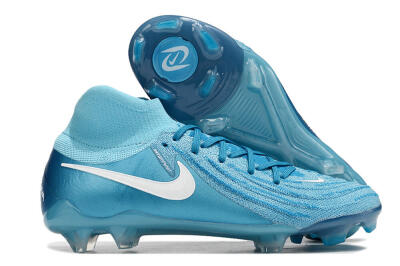 Nike Phantom Luna Elite NU FG Firm Ground Soccer Cleats - Light Blue/White