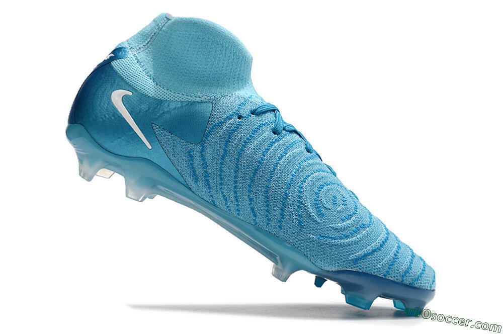 Nike Phantom Luna Elite NU FG Firm Ground Soccer Cleats - Light Blue/White 4