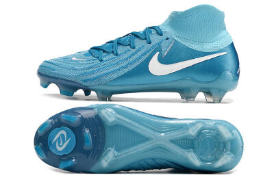Nike Phantom Luna Elite NU FG Firm Ground Soccer Cleats - Light Blue/White