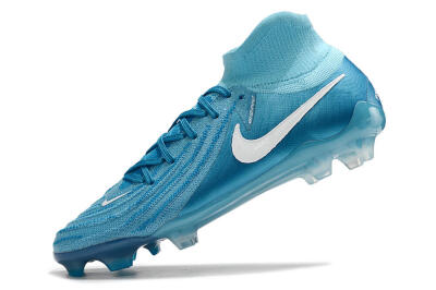 Nike Phantom Luna Elite NU FG Firm Ground Soccer Cleats - Light Blue/White