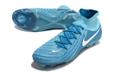 Nike Phantom Luna Elite NU FG Firm Ground Soccer Cleats - Light Blue/White
