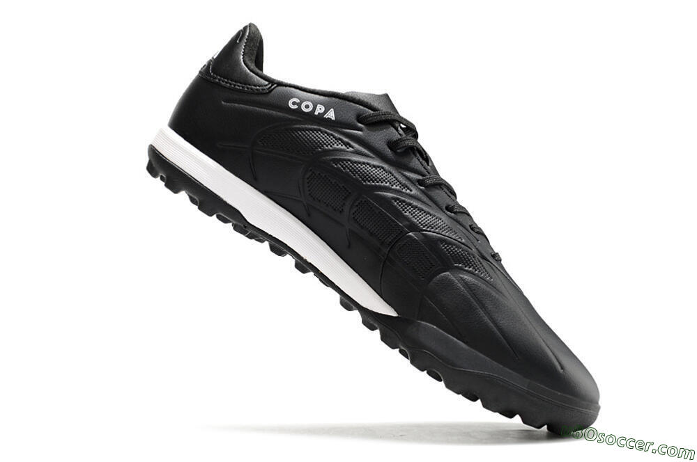 Adidas Copa Pure.3 TF Artificial Turf Soccer Shoes - Black/Sliver/White 4